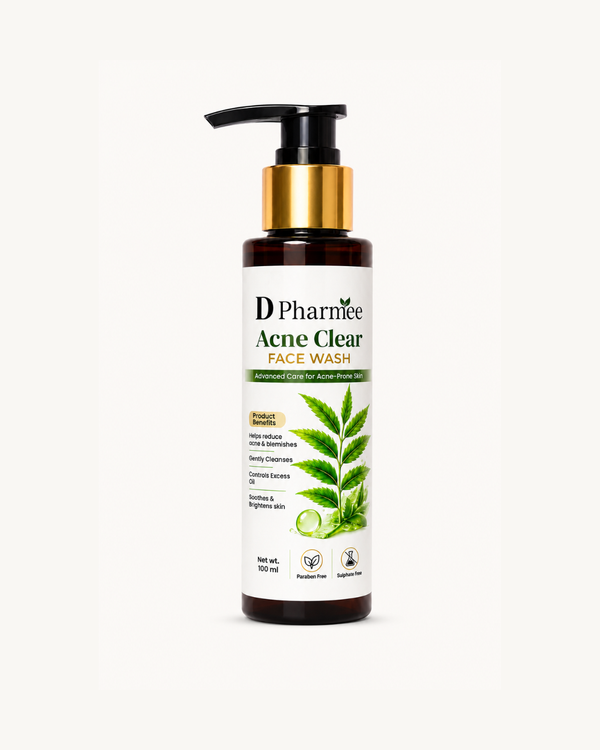 D Pharmee Acne Clear Face Wash (100ml)
