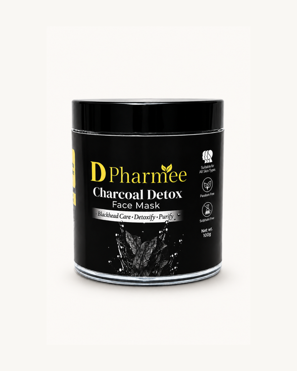 D Pharmee Charcoal Detox  Face Mask (100g)