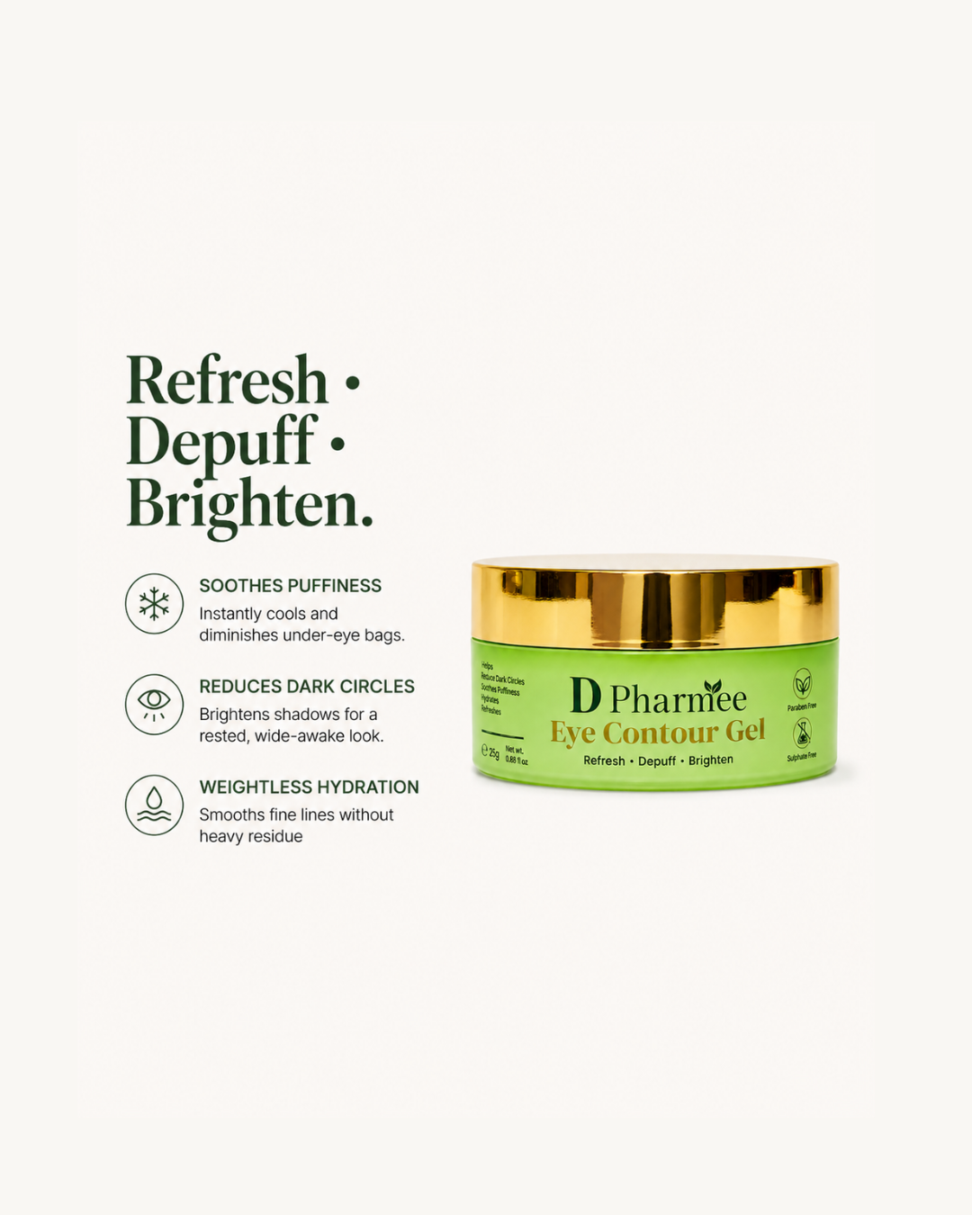 D Pharmee Eye Contour Gel (25g)