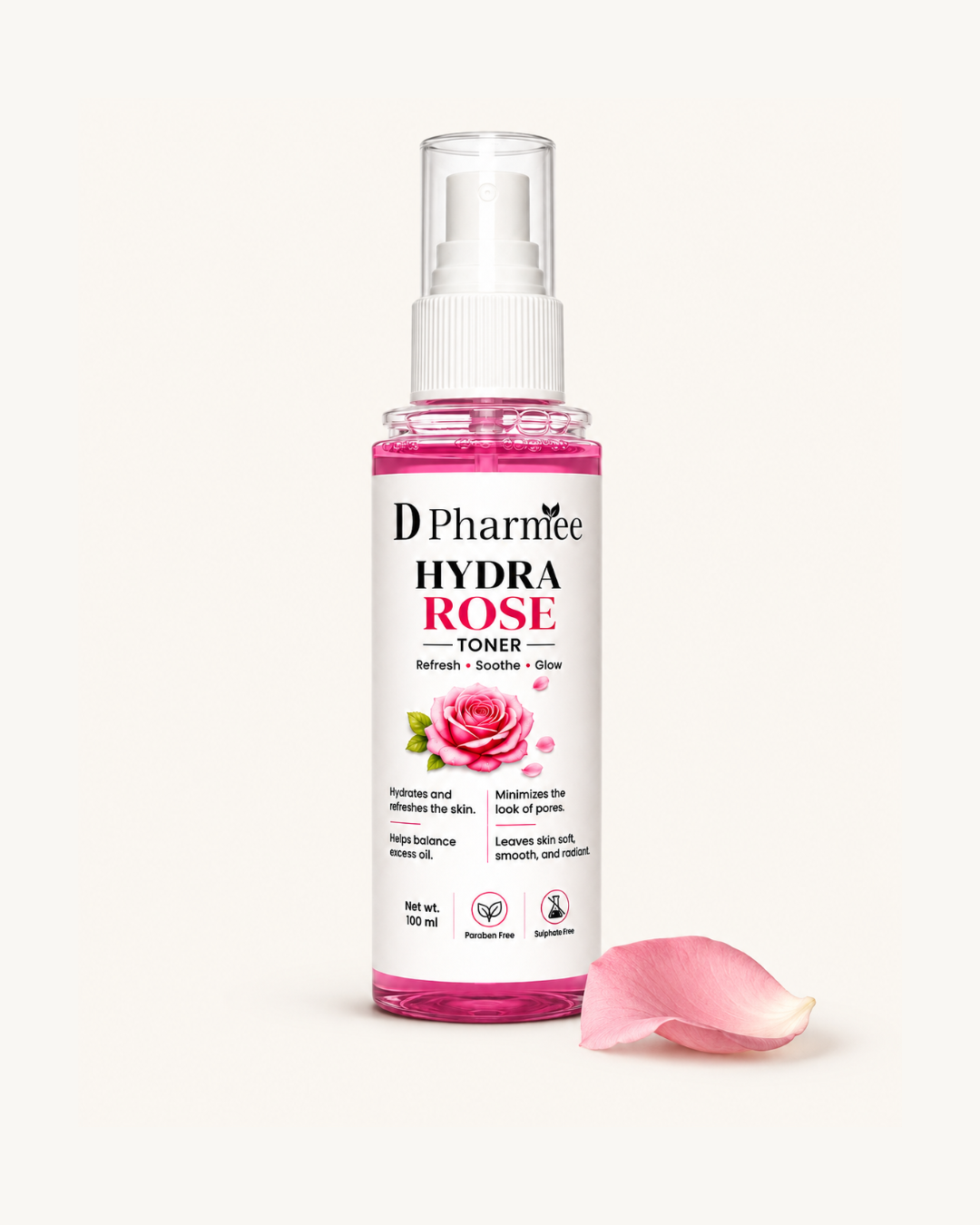 D Pharmee Hydra Rose  Toner (100ml)