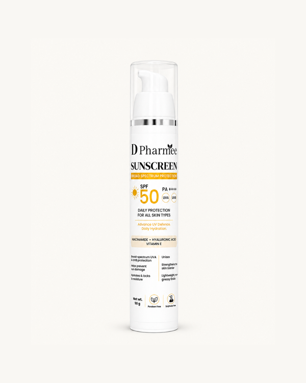 D Pharmee Sunscreen SPF 50 PA++++ (50g)